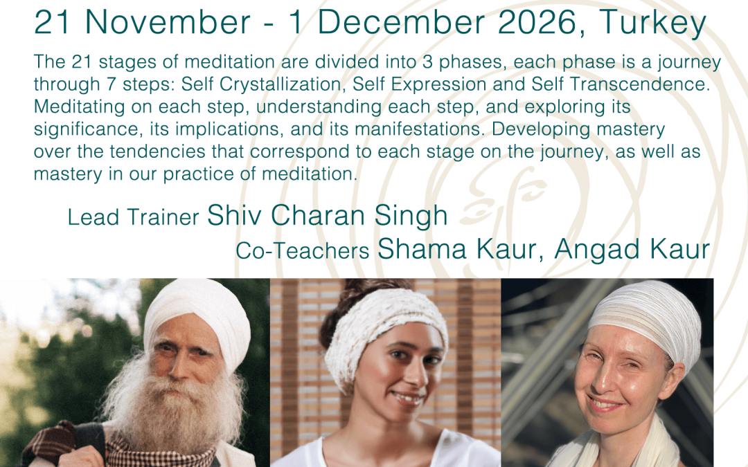 21 Stages of Meditation • TURKEY